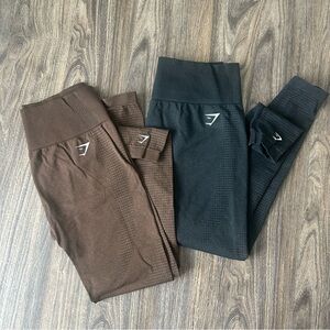 Gymshark Bundle Vital Seamless 2.0 Workout Lifting Athletic Leggings